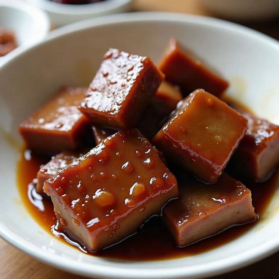 6. Steamed Short Ribs with Fruit Sauce