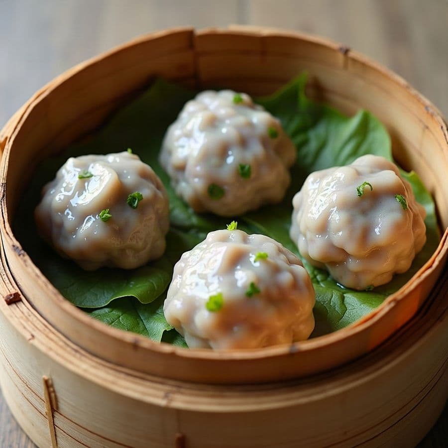 8. Steamed Beef Ball (3 pcs)