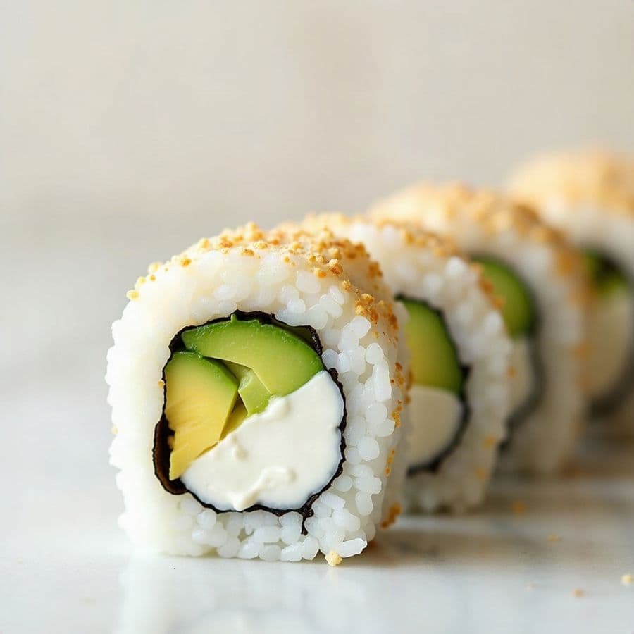43. Cheese Avocado Roll