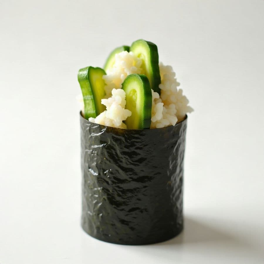 9. Cucumber Hand Roll (1 Pc.)