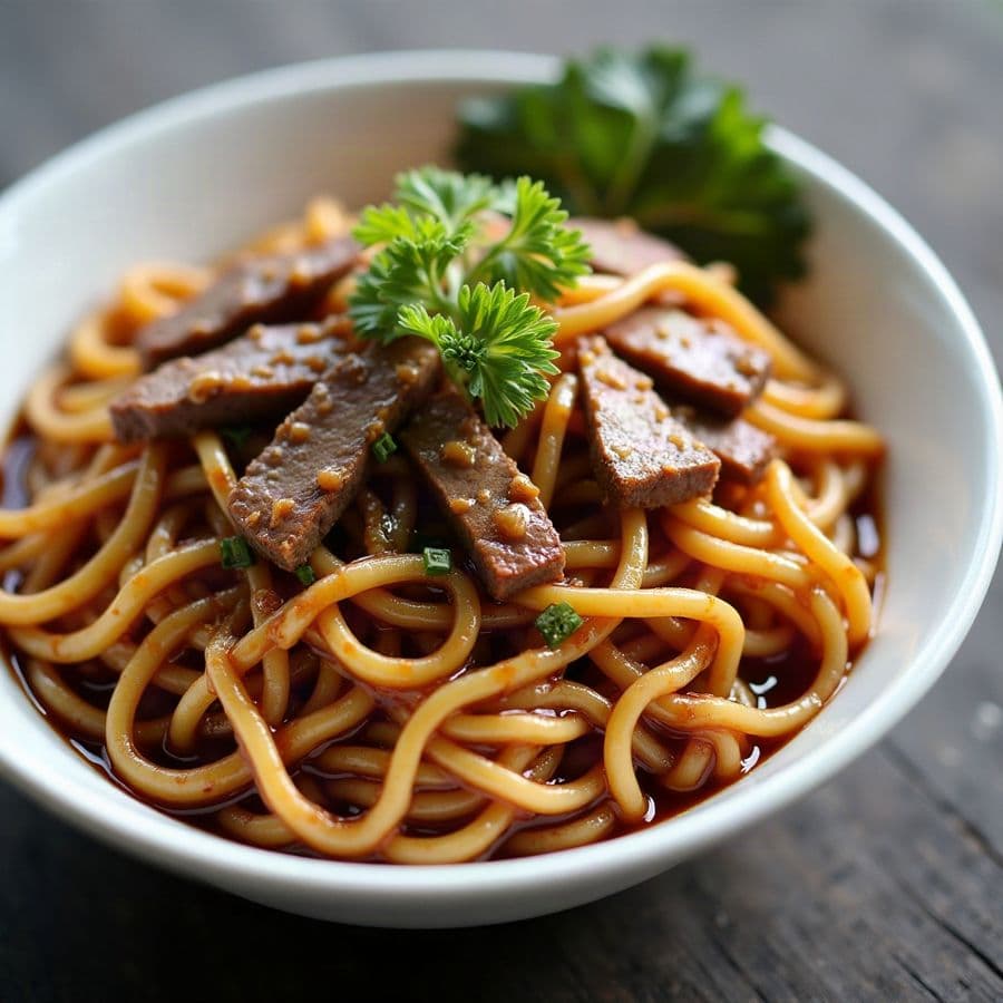 Yaki Udon (Pan-Fried Noodles)