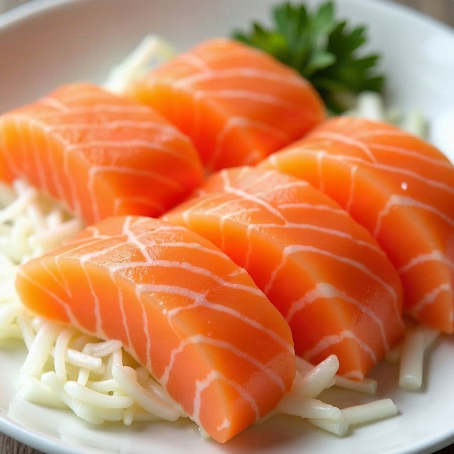 Atlantic Salmon (Sake) Sashimi (4 Pcs.)