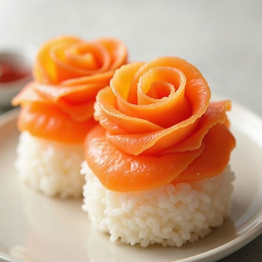 Salmon Rose Sushi (2 Pcs.)