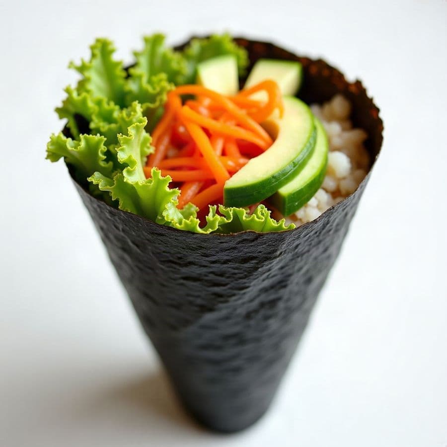 21. Veggie Hand Roll