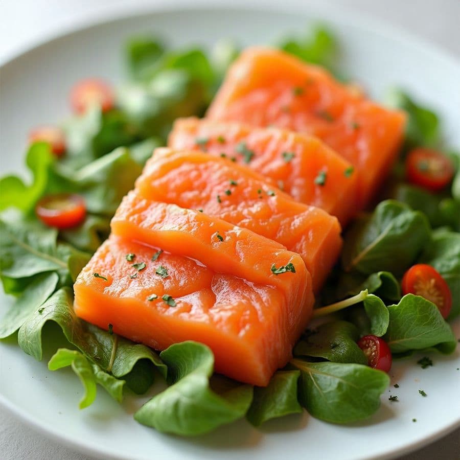 4. Smoked Salmon Salad