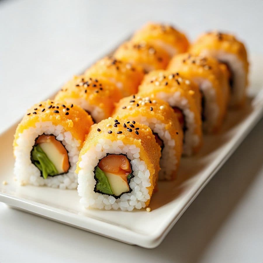 15. Yam Tempura Roll (6 Pcs.)