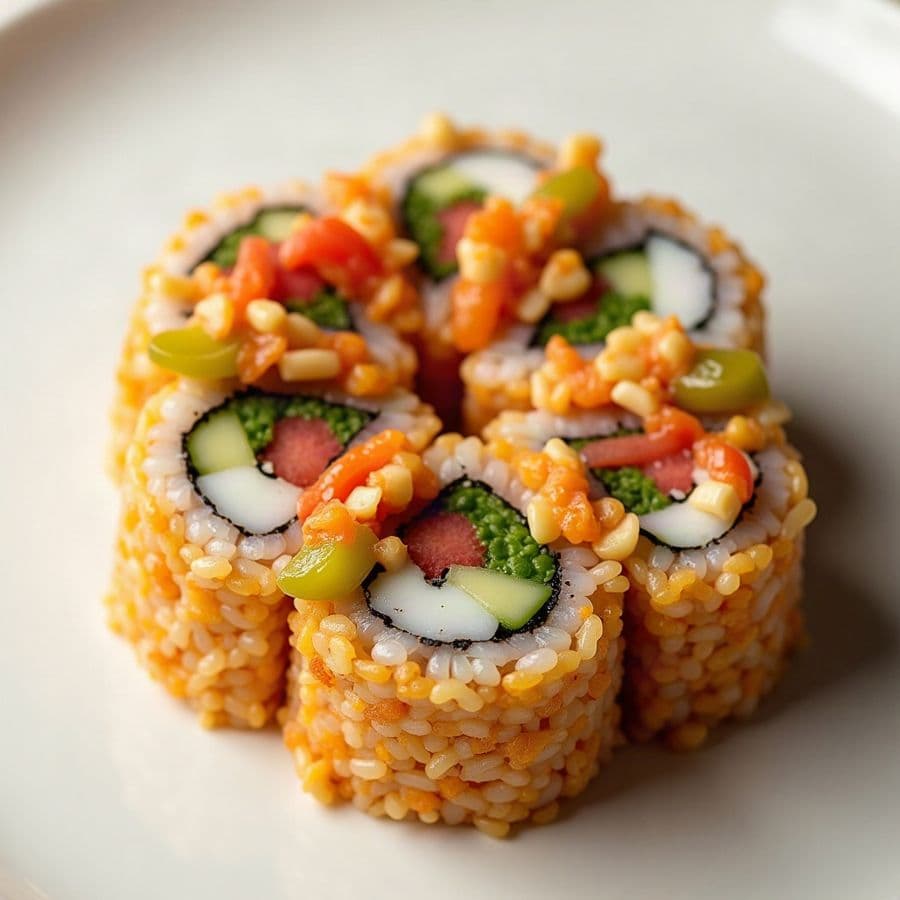 21. Vegetable Pizza (6pcs)